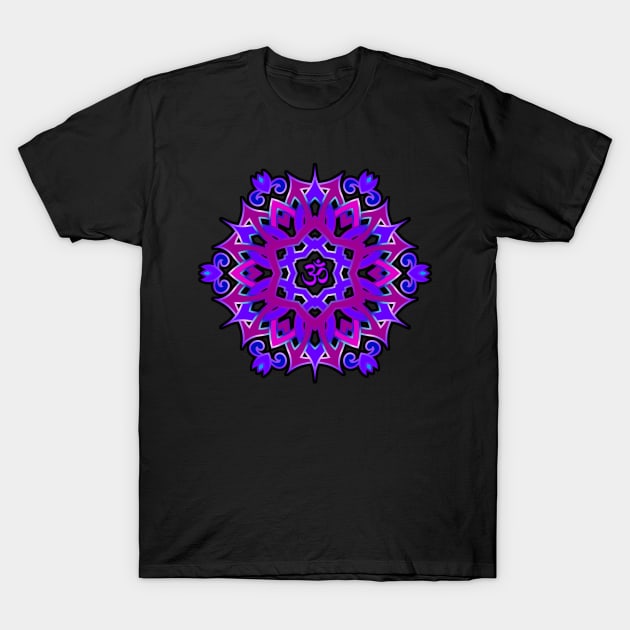 Om Mandala T-Shirt by ddtk